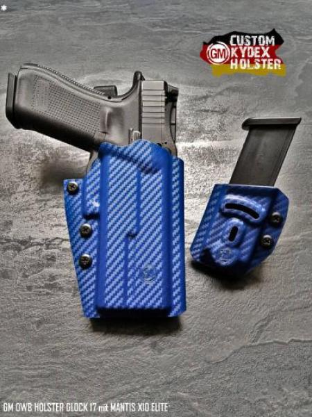 GM Holster für Glock mit Mantis X10